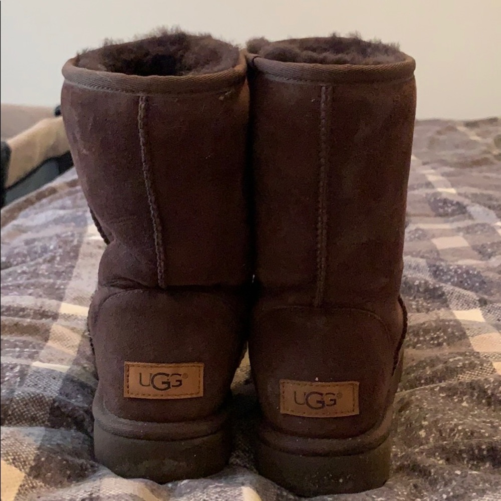 Dark brown Ugg boots